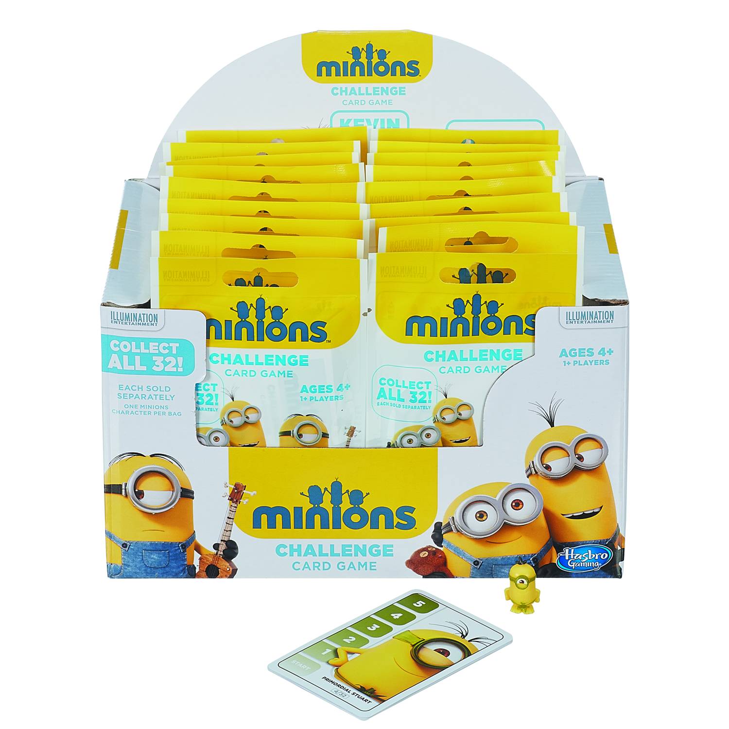 Despicable Me Minion Challenge Card Game Display