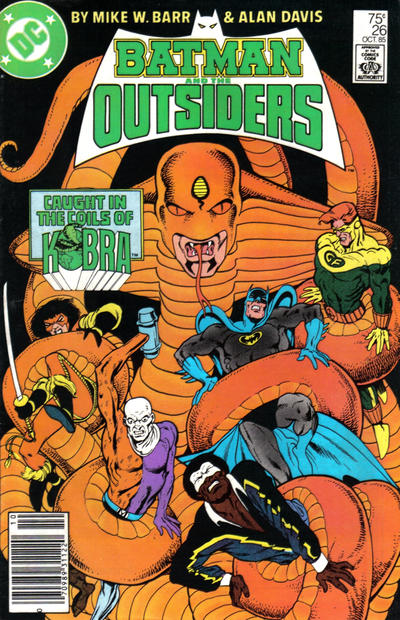 Batman And The Outsiders #26 [Newsstand]-Very Good (3.5 – 5)