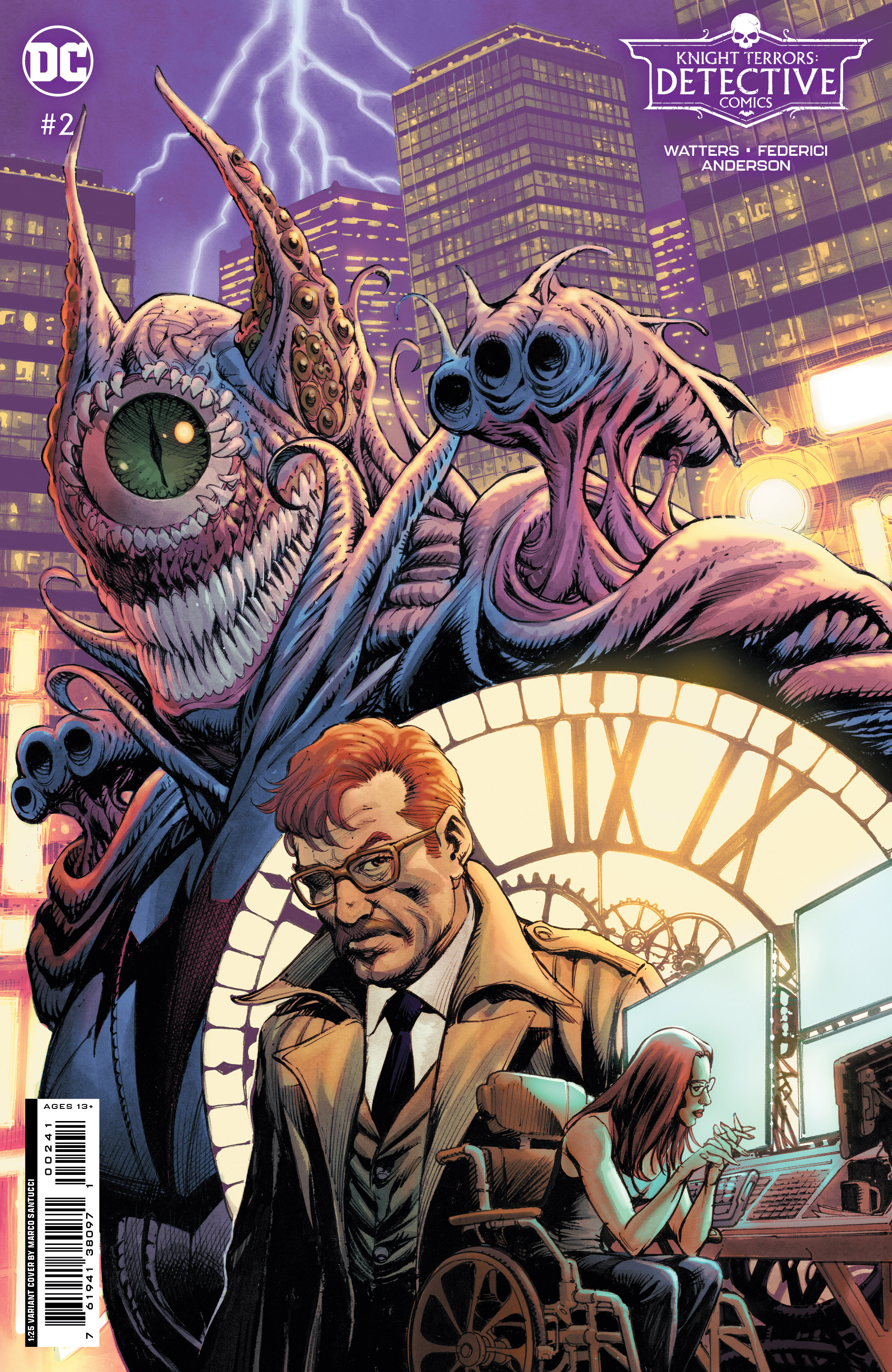 Detective Comics #1073.2 Knight Terrors #2 1 for 25 Incentive Marco Santucci