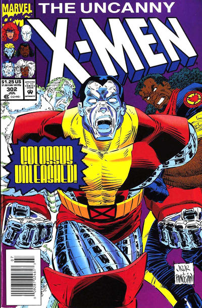 The Uncanny X-Men #302 [Newsstand]-Fine (5.5 – 7)