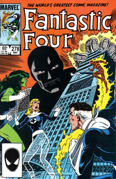 Fantastic Four #278 [Direct]-Very Fine (7.5 – 9)