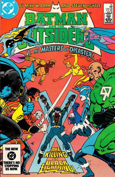 Batman And The Outsiders #10 [Direct]-Very Fine (7.5 – 9)