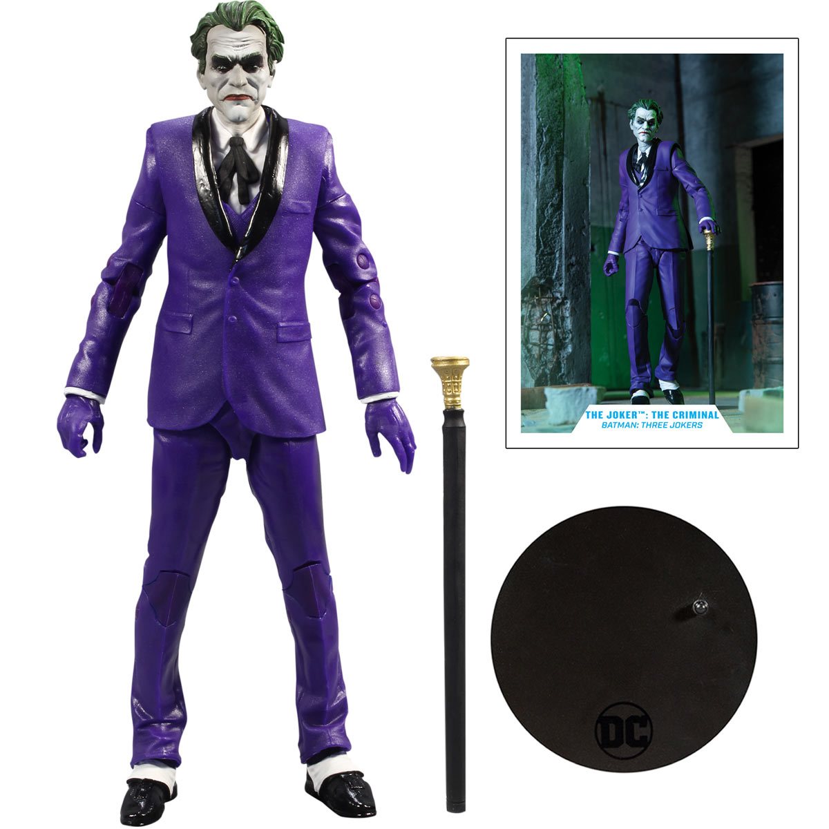 Batman Three Jokers: Joker Criminal 7 Inch Action Figure