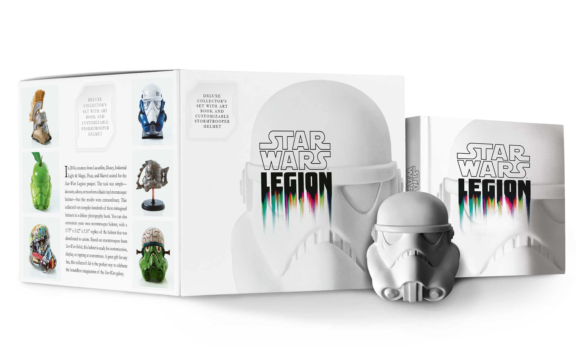 Star Wars Stormtrooper Helmet & Book Set
