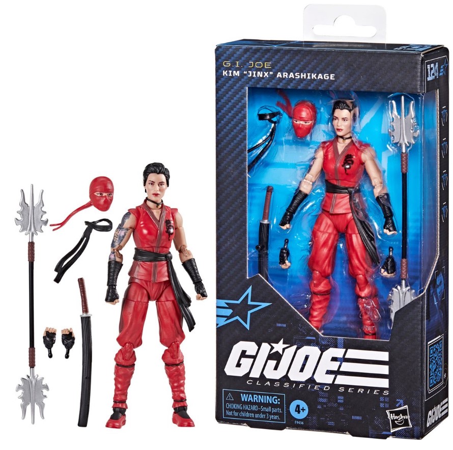 G.I. Joe Classified Series Kim Jinx Arashikage 6-Inch Action Figure