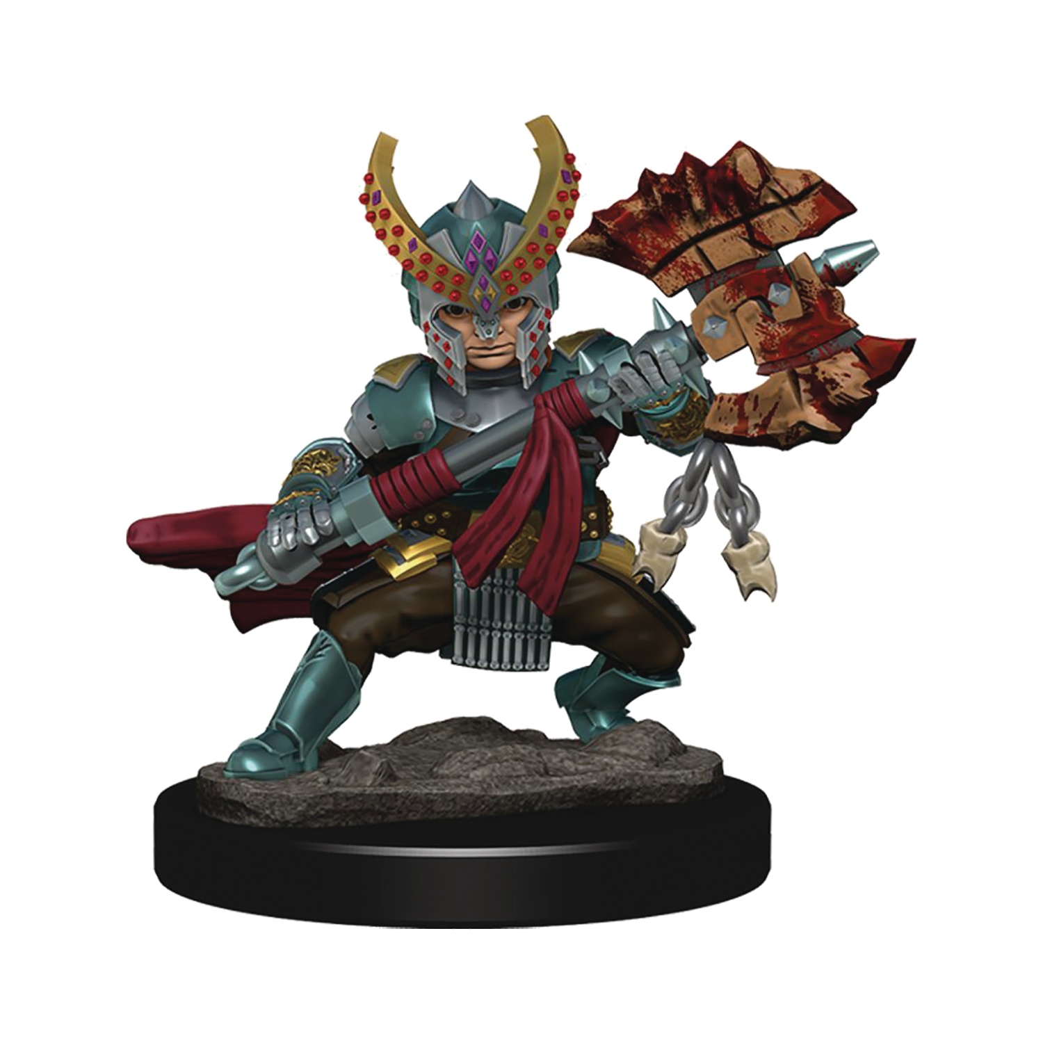 Dungeons & Dragons Fantasy Miniatures: Icons of the Realms Premium Figure W5 Halfling Fighter Female