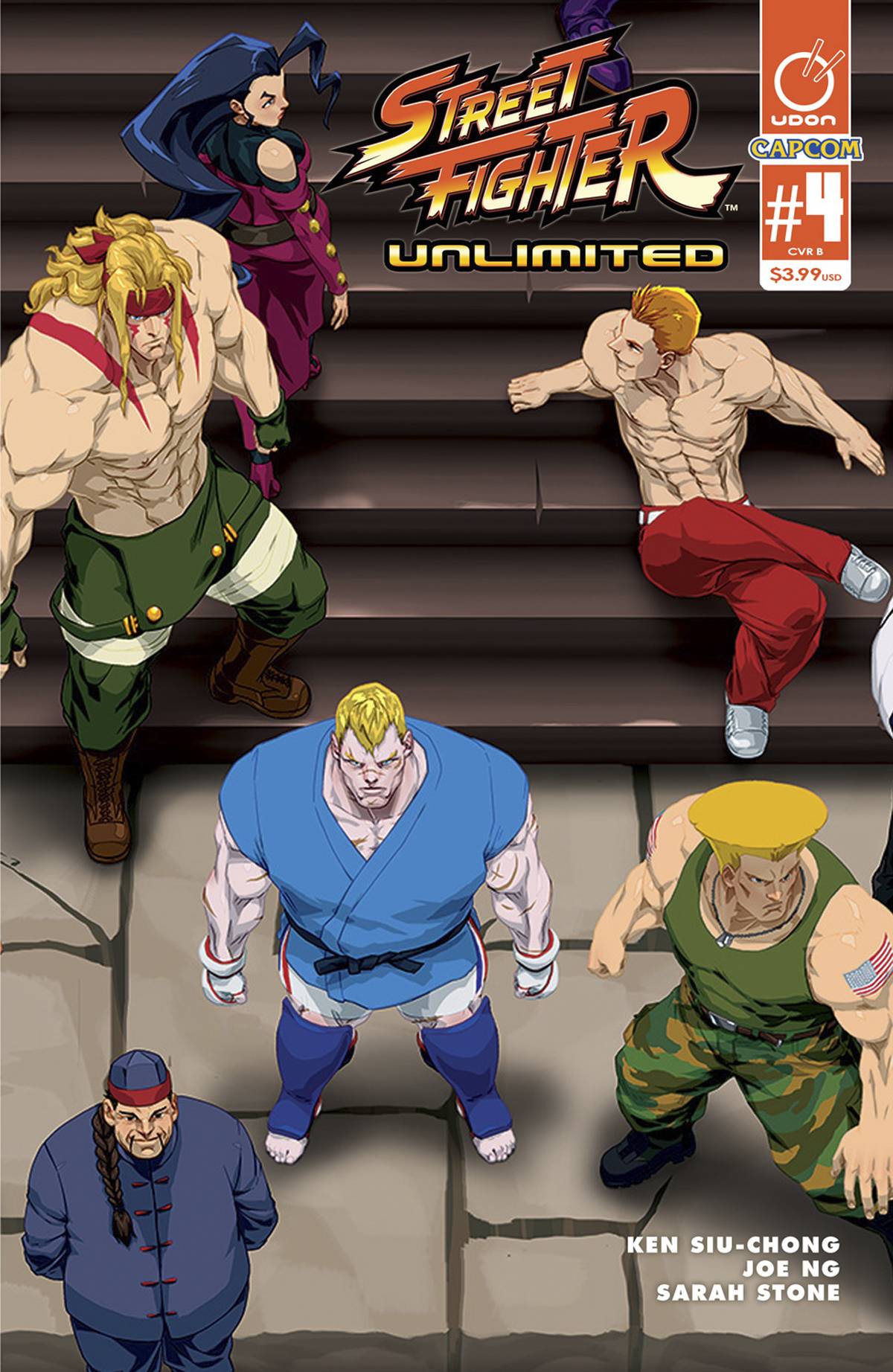 Street Fighter Unlimited #4 Cover B Cruz Ultra Jam