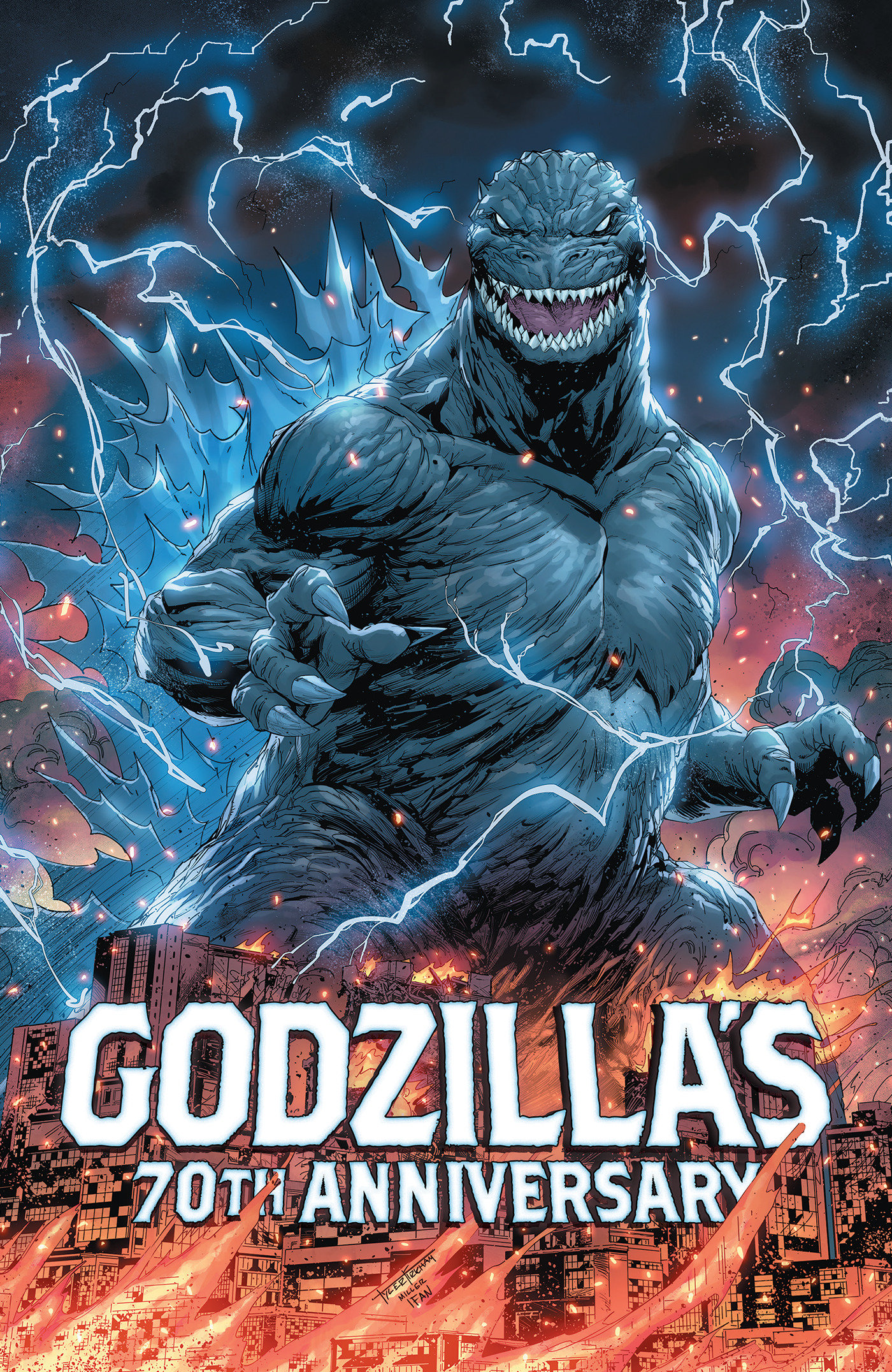 Godzilla's 70th Anniversary Hardcover Graphic Novel