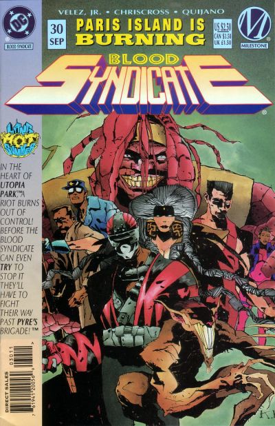 Blood Syndicate #30 - Vf+ 8.5