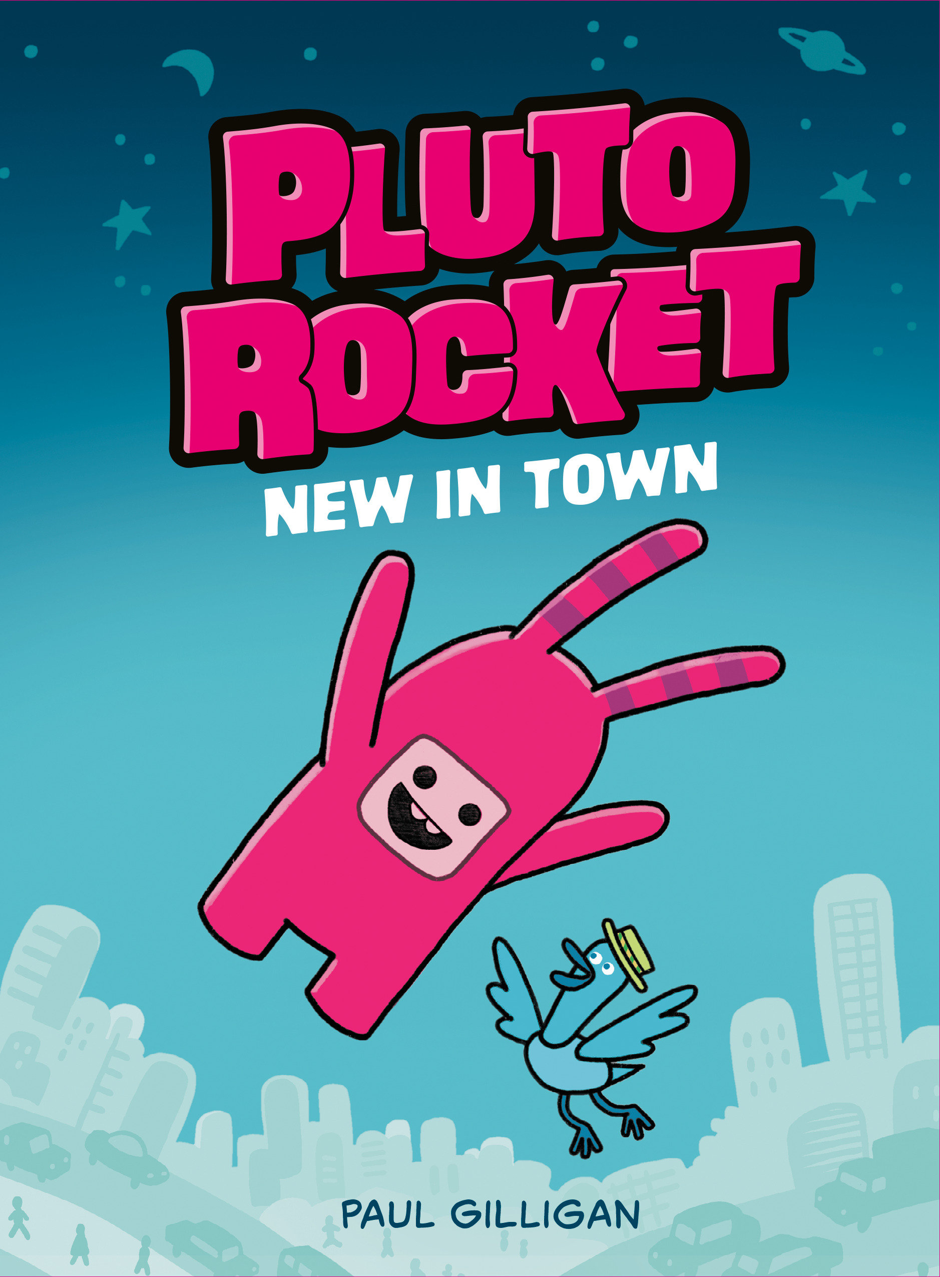 Pluto Rocket Hardcover Graphic Novel Volume 1 New in Town 