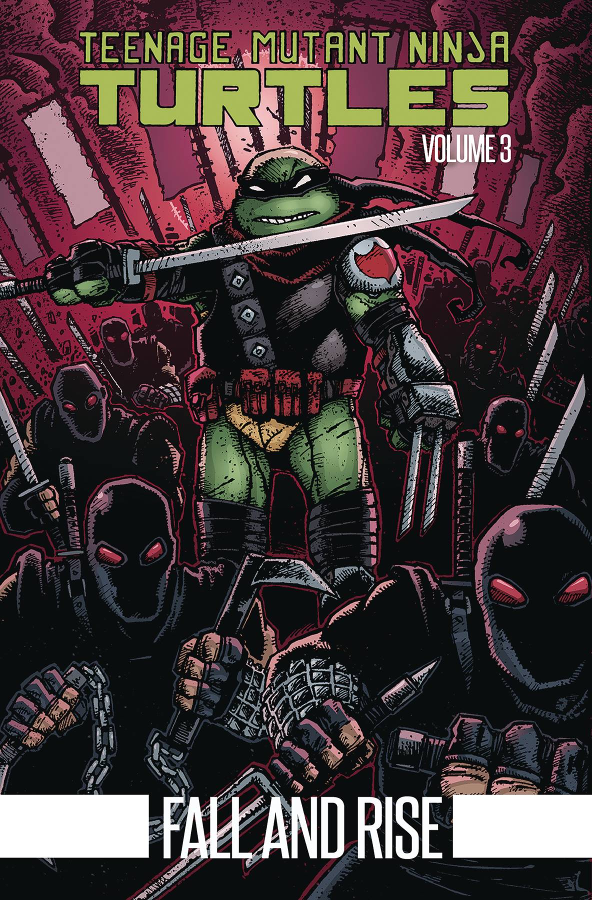 Teenage Mutant Ninja Turtles Graphic Novel Volume 3 Fall And Rise