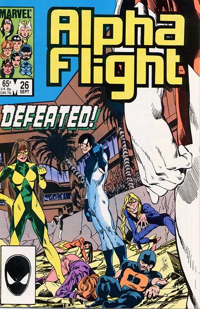 Alpha Flight #26 [Direct]-Near Mint (9.2 - 9.8)