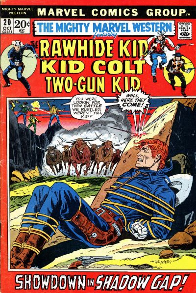 The Mighty Marvel Western #20-Very Fine (7.5 – 9)