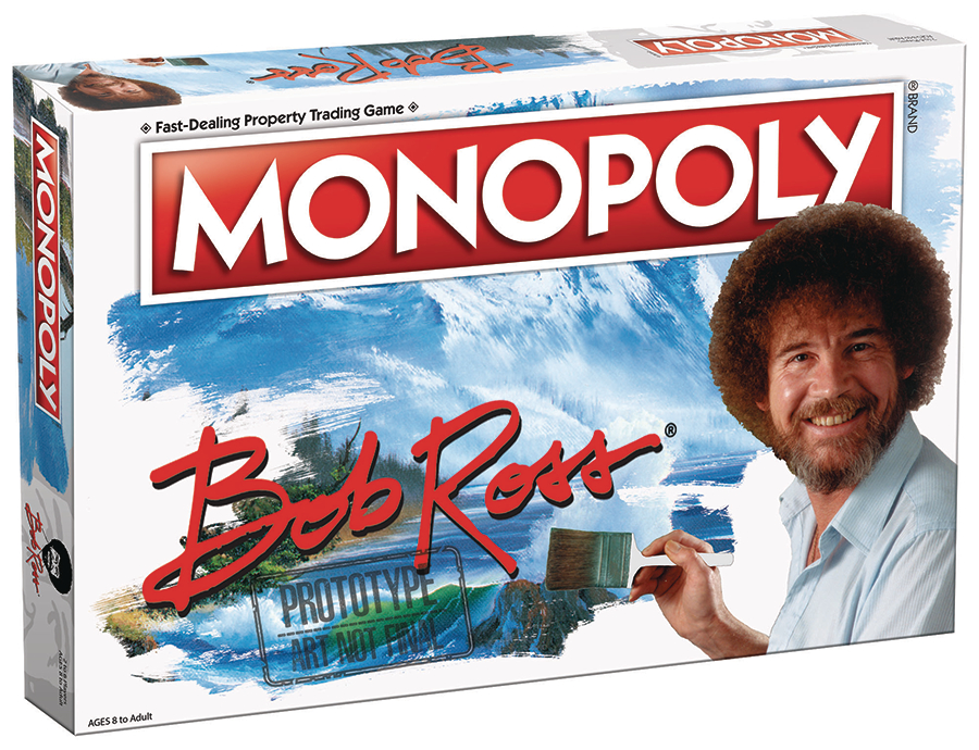 Monopoly Bob Ross Board Game