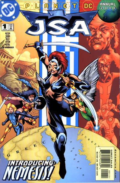 JSA Annual #1 [Direct Sales]-Very Fine (7.5 – 9)