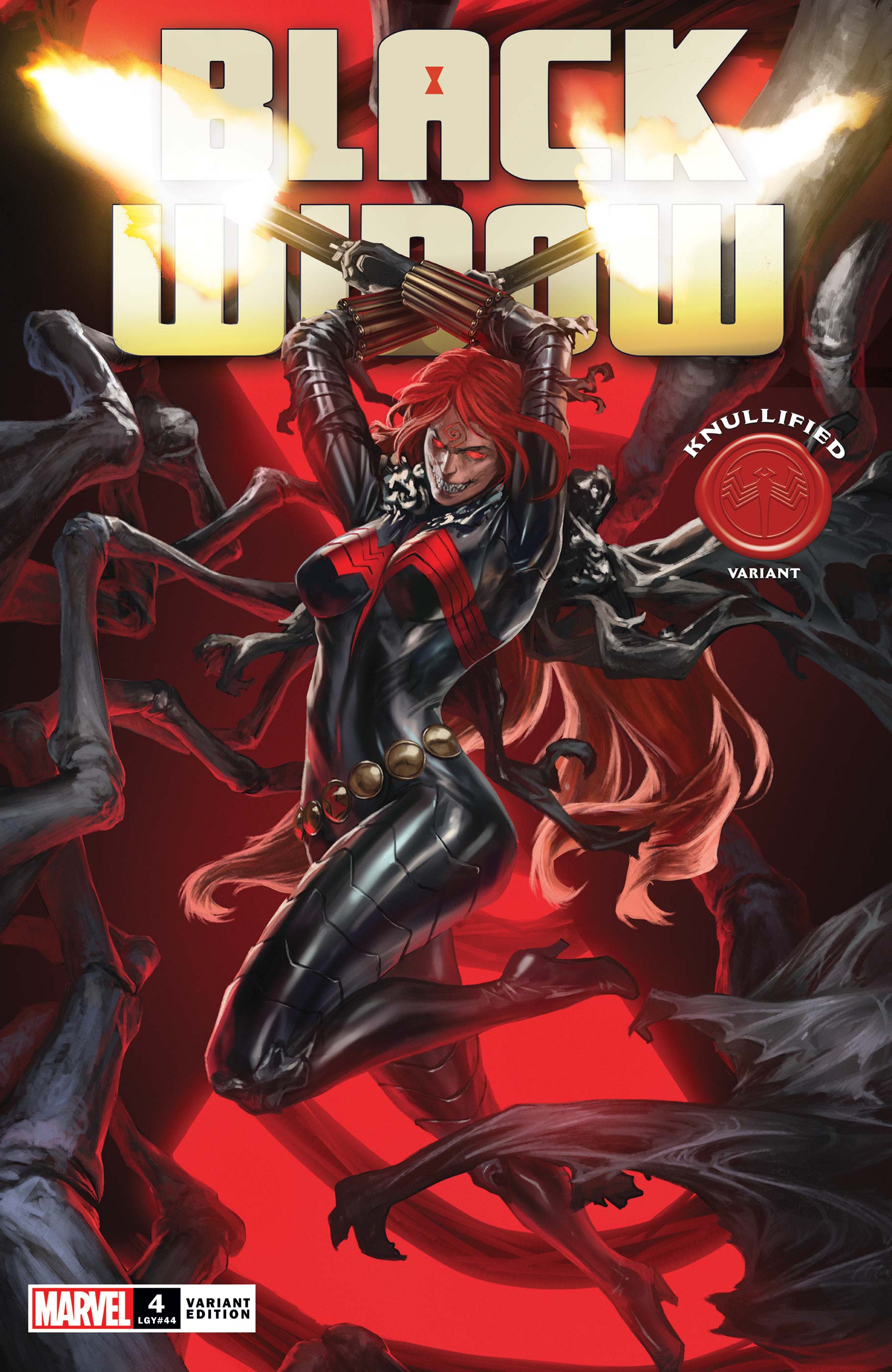 Black Widow #4 (2020) Skan Knullified Variant