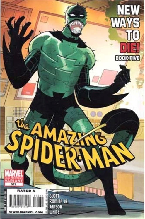 Amazing Spider-Man Volume 1 #572 2nd Printing