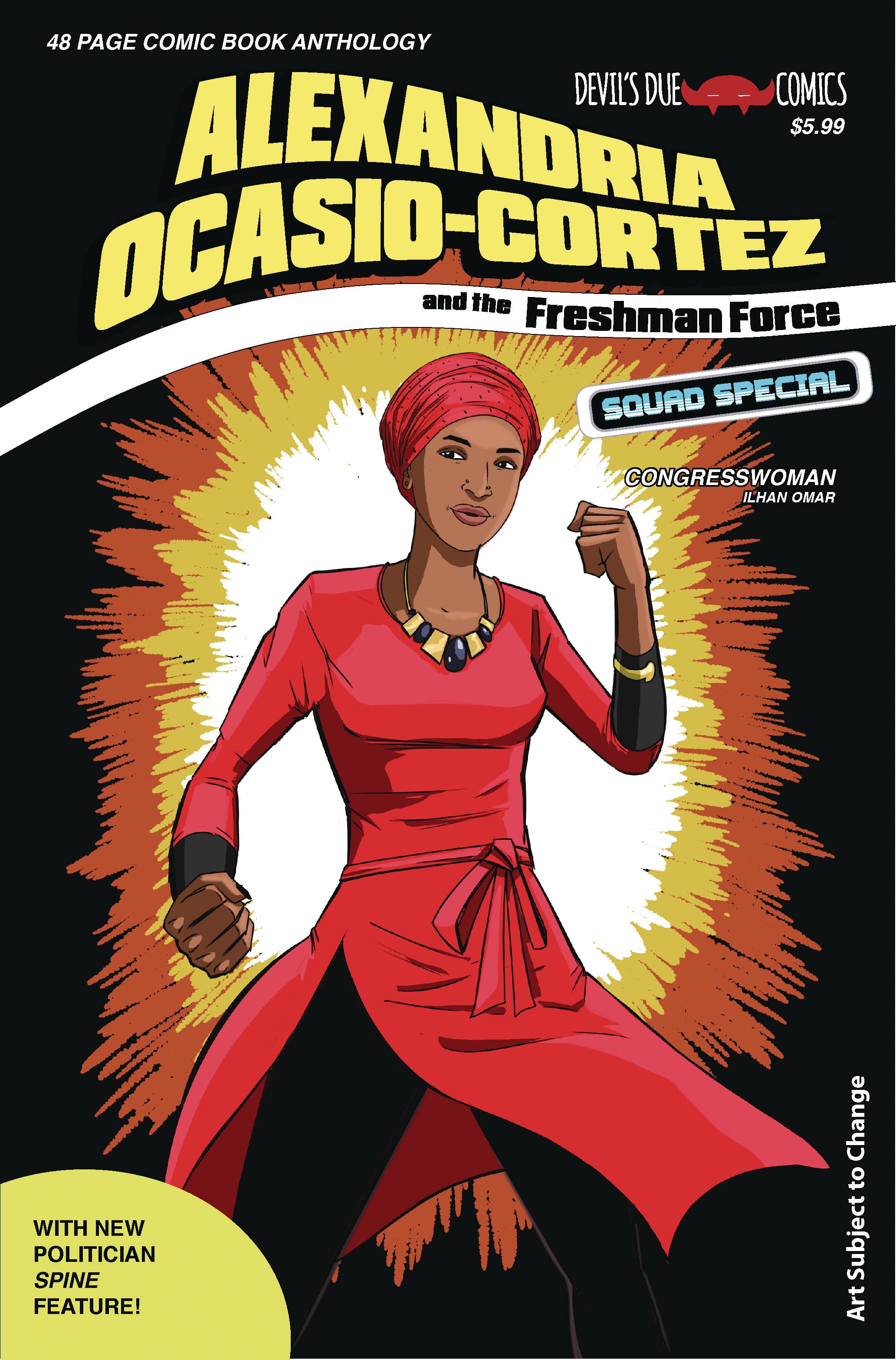 Alexandria Ocasio-Cortez & the Freshman Force Squad Special #1 Cover C