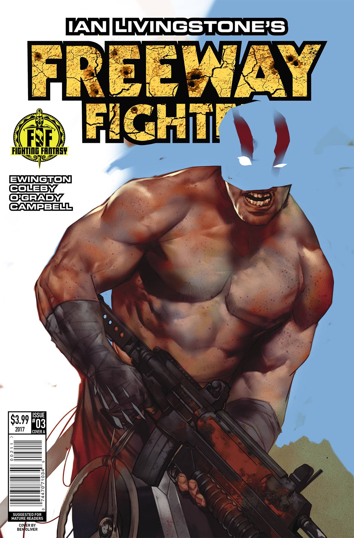 Ian Linvingstones Freeway Fighter #3 Cover A Oliver