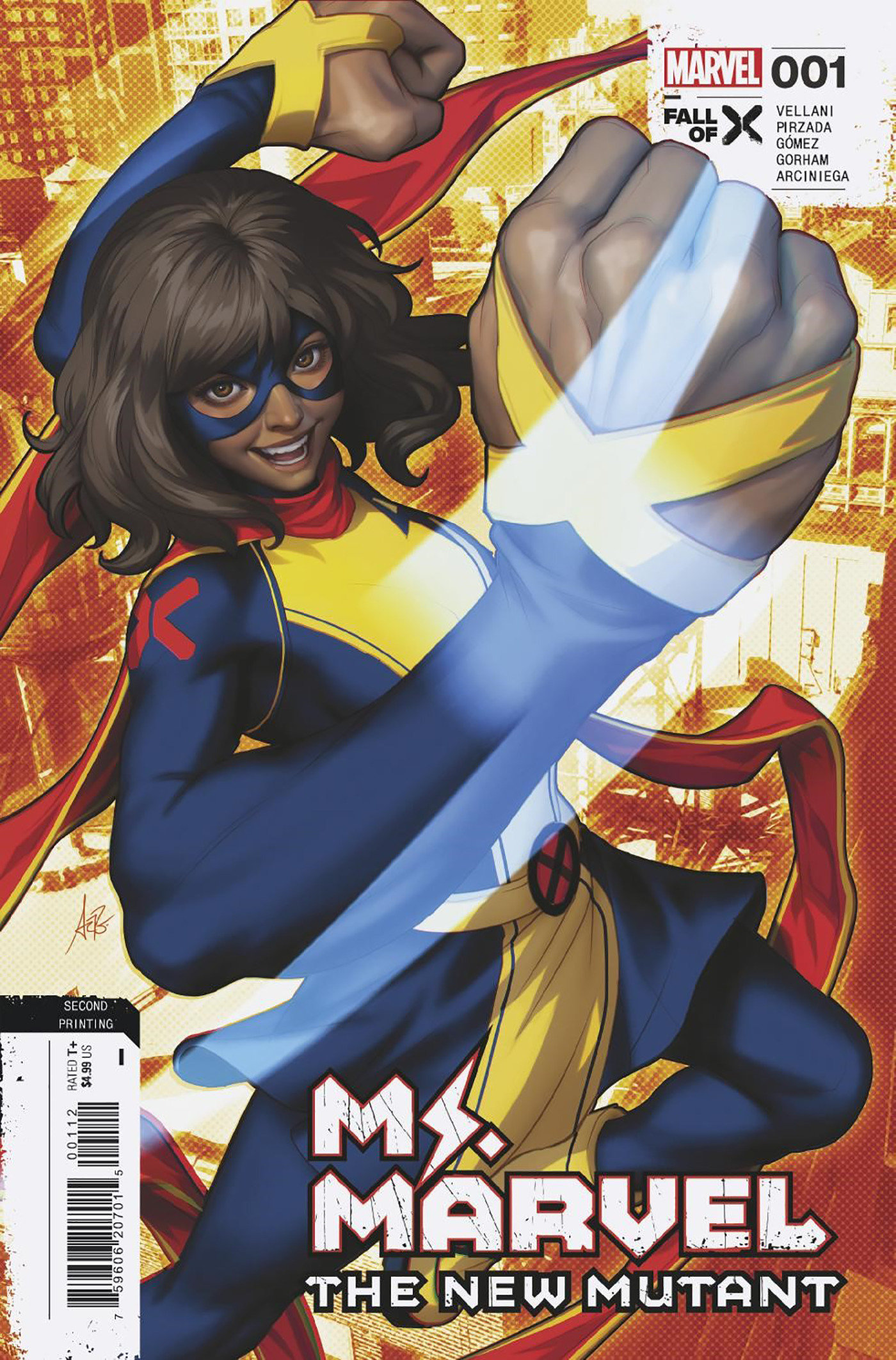 Ms. Marvel: The New Mutant #1 2nd Printing Artgerm Variant