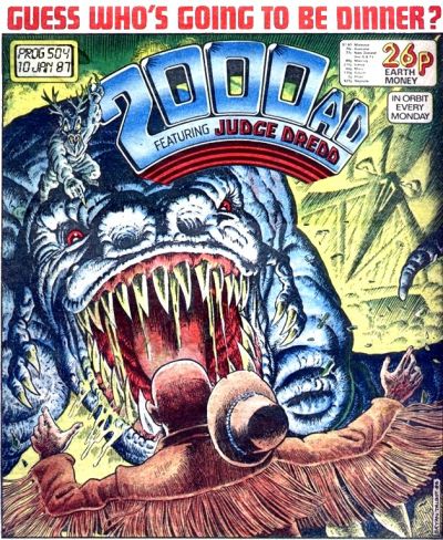 2000 AD #504-Near Mint (9.2 - 9.8)