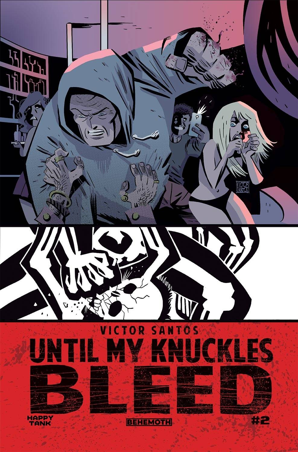 Until My Knuckles Bleed #2 Cover A Santos (Mature)