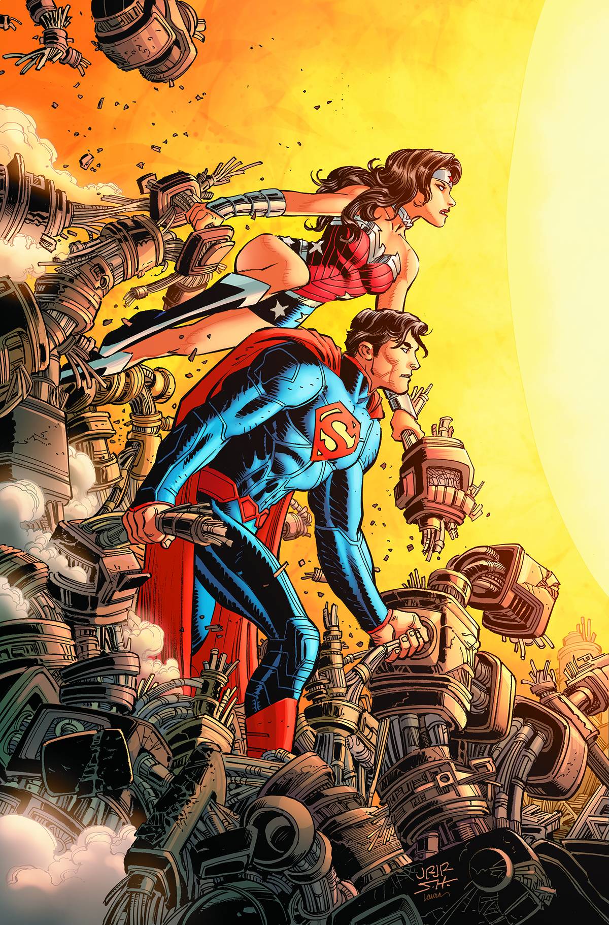 Superman Wonder Woman Hardcover Volume 5 Savage End
