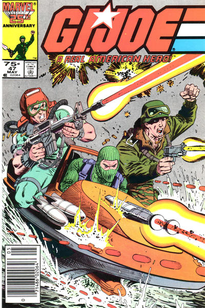 G.I. Joe, A Real American Hero #47 [Newsstand]-Very Good (3.5 – 5)