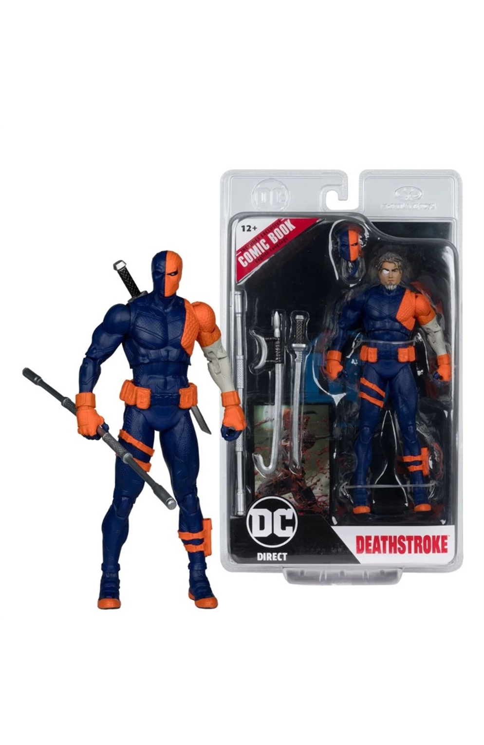 DC Page Punchers Deathstroke Rebirth 7-Inch Scale Action Figure With Comic Book