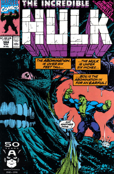 The Incredible Hulk #384 [Direct]-Near Mint (9.2 - 9.8)