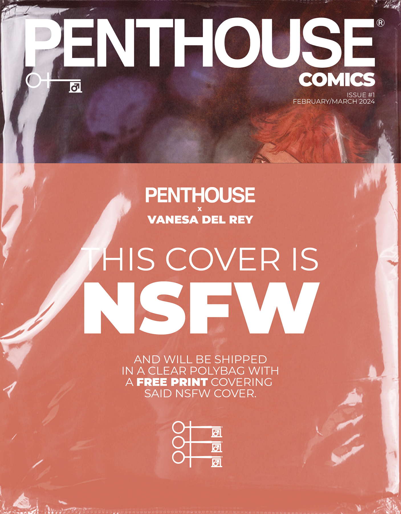 Penthouse Comics #1 Cover G Polybag Del Rey (Mature)