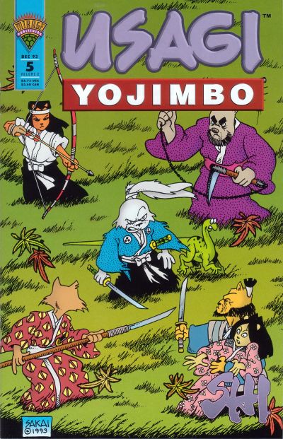 Usagi Yojimbo #5 - Vf-