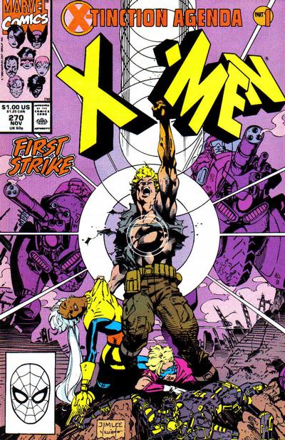 The Uncanny X-Men #270 [Direct]-Good (1.8 – 3)