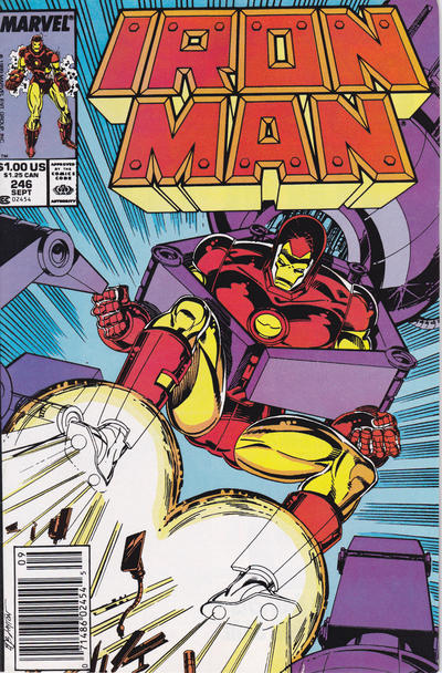 Iron Man #246 [Newsstand]