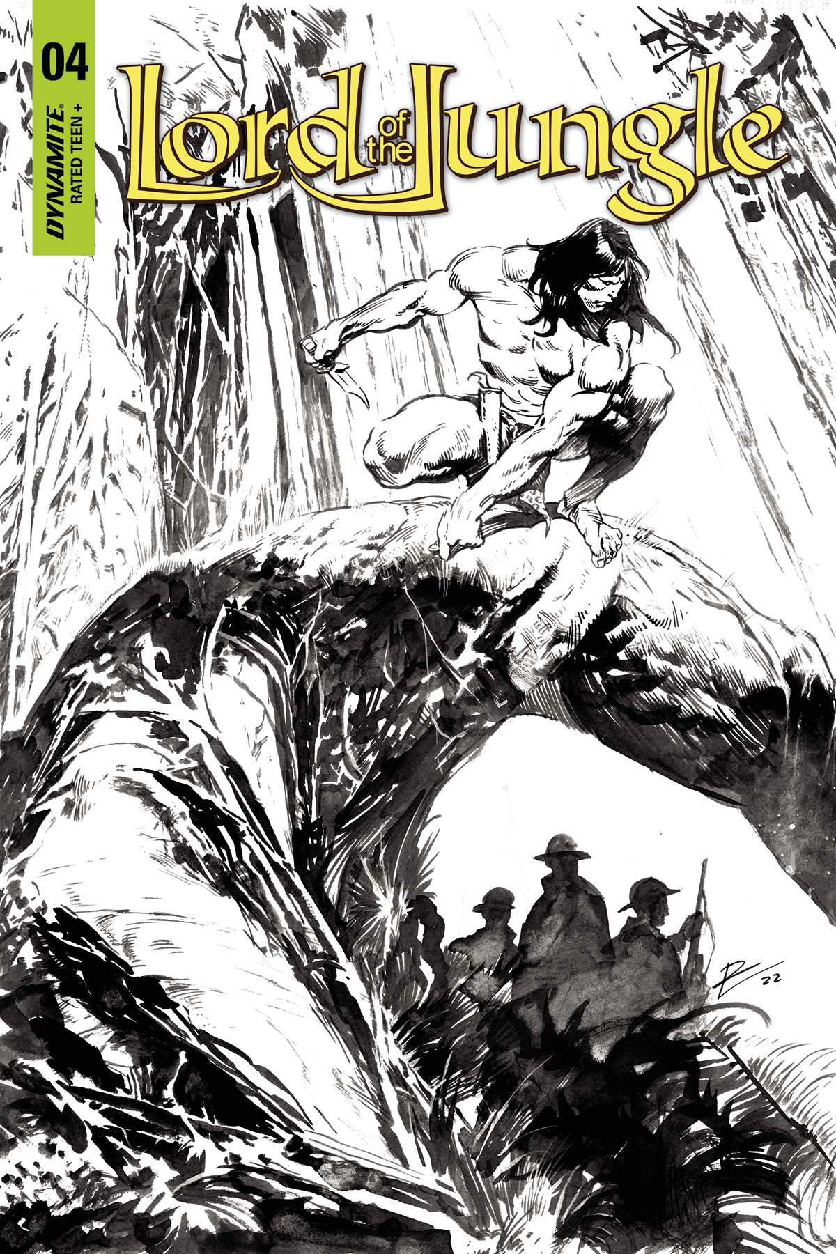 Lord of the Jungle #4 Cover E Torre