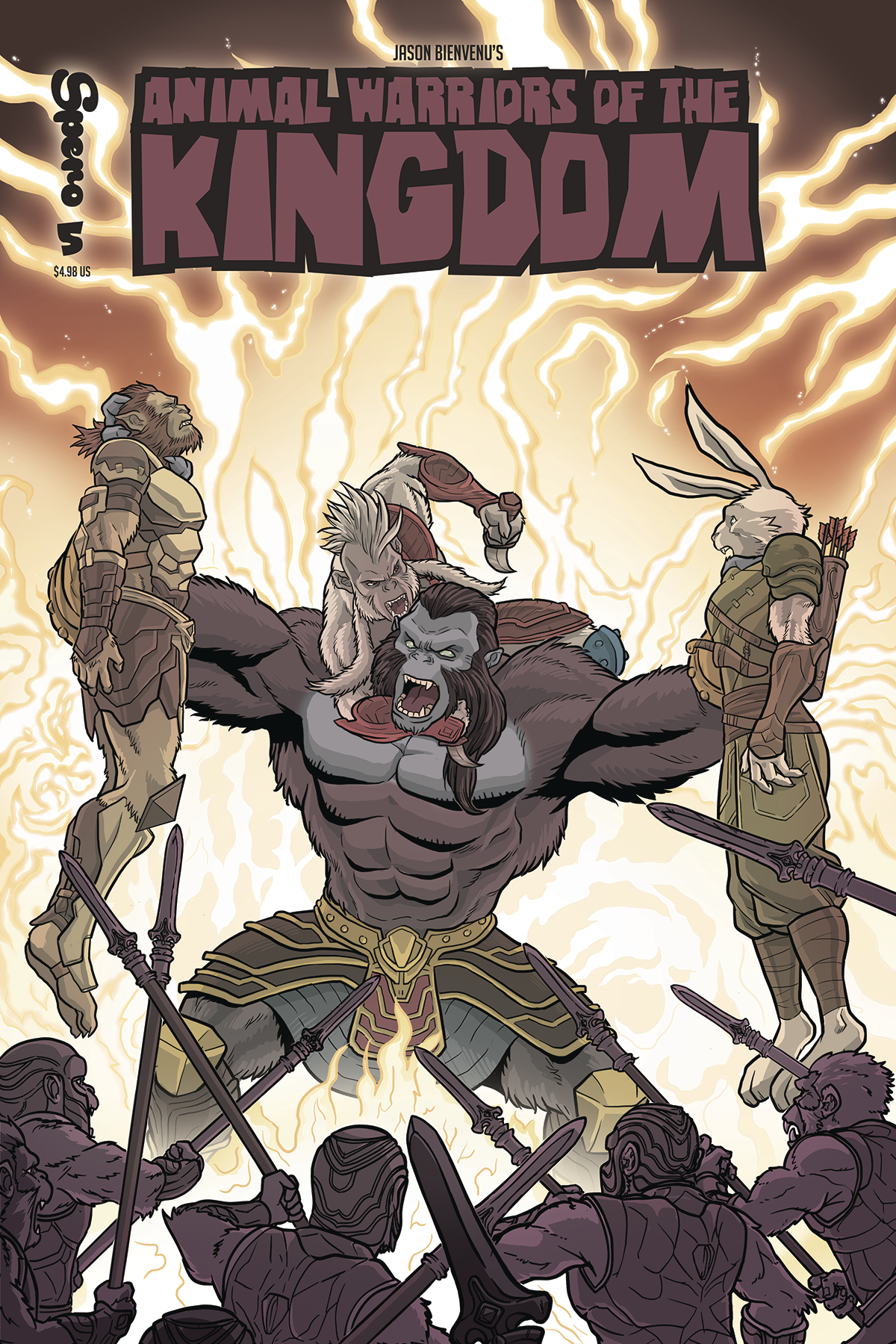 Animal Warriors of the Kingdom #5 Cover A Prastha (Of 5)