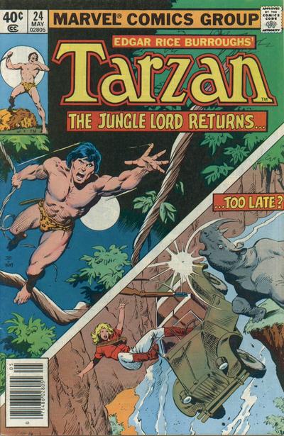 Tarzan #24 [Newsstand]