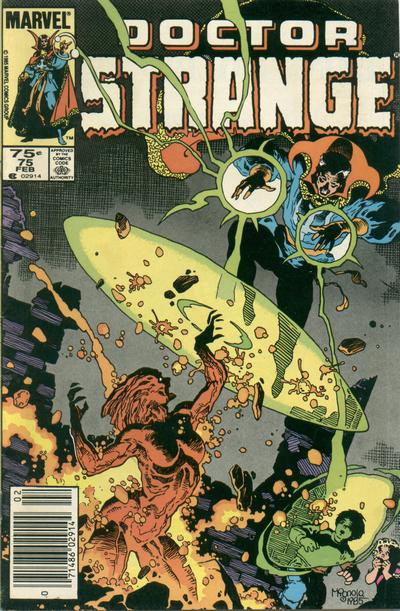 Doctor Strange #75 [Newsstand]-Good (1.8 – 3)[1974]