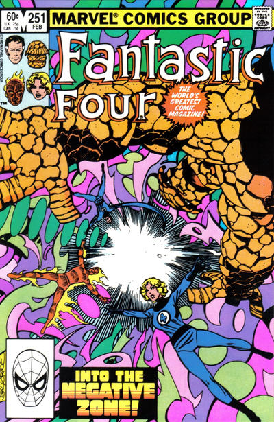 Fantastic Four #251 [Direct]-Fine (5.5 – 7)