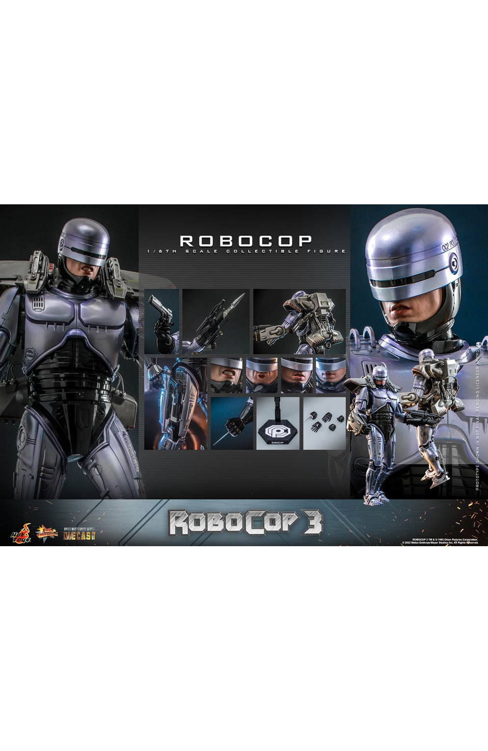 Robocop (Robocop 3) Sixth Scale Figure