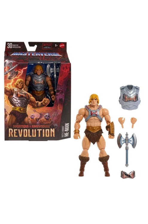 ***Re-Order*** Masters of The Universe: Revolution Masterverse Battle Armor He-Man