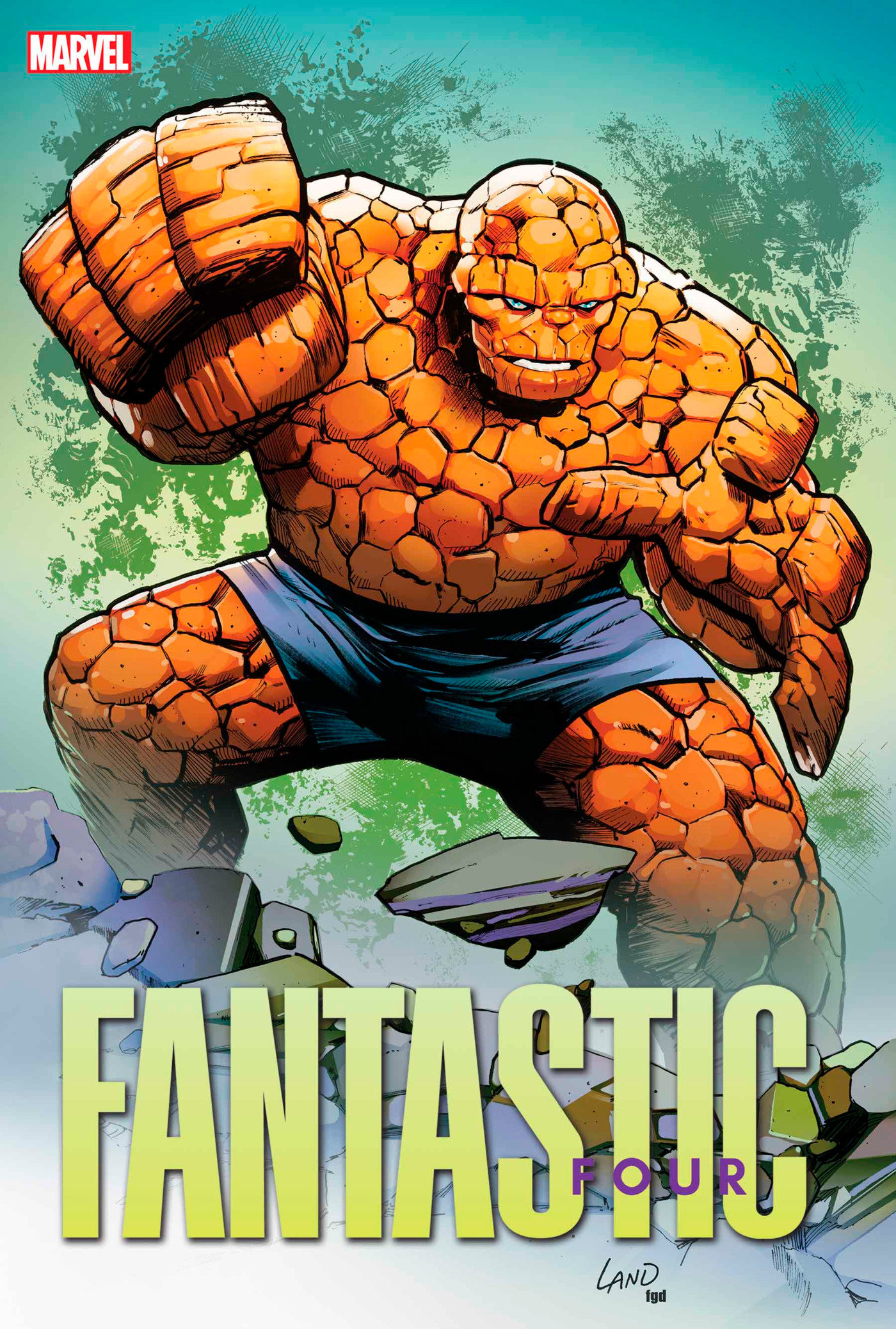 Fantastic Four #7 Greg Land Variant