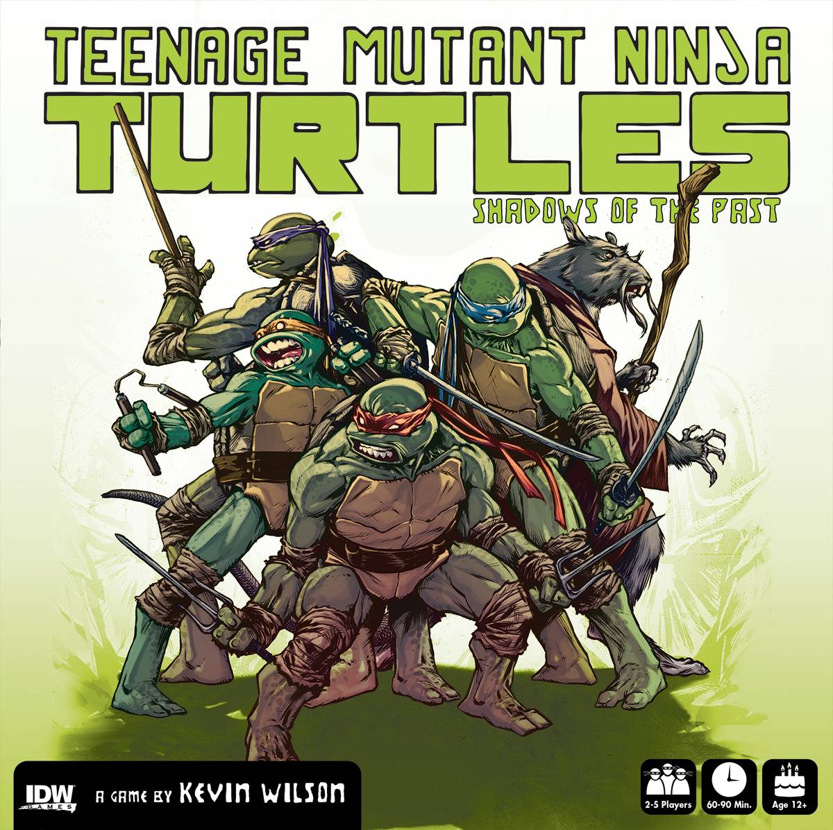 Teenage Mutant Ninja Turtles Shadows of the Past Board Game