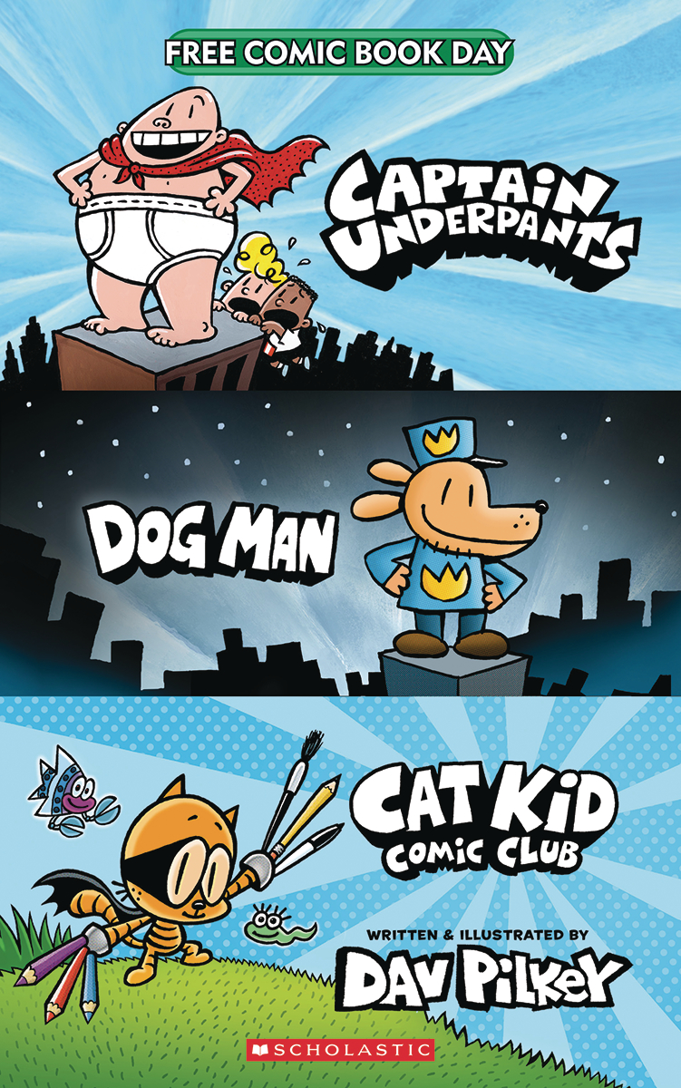 Dog Man 4: Dog Man and Cat Kid: from The Creator of Captain Underpants