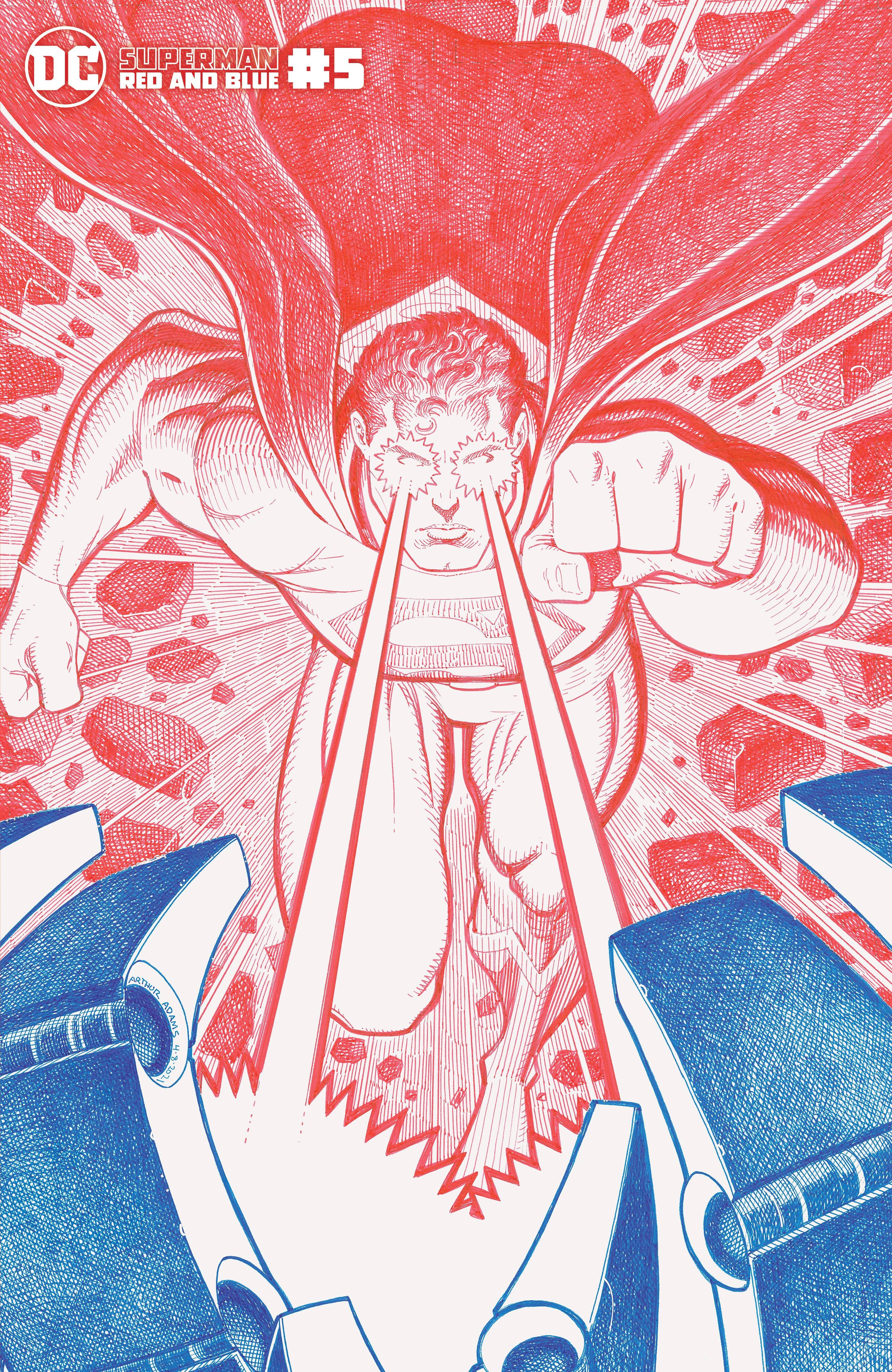 Superman Red & Blue #5 Cover B Arthur Adams Variant (Of 6)