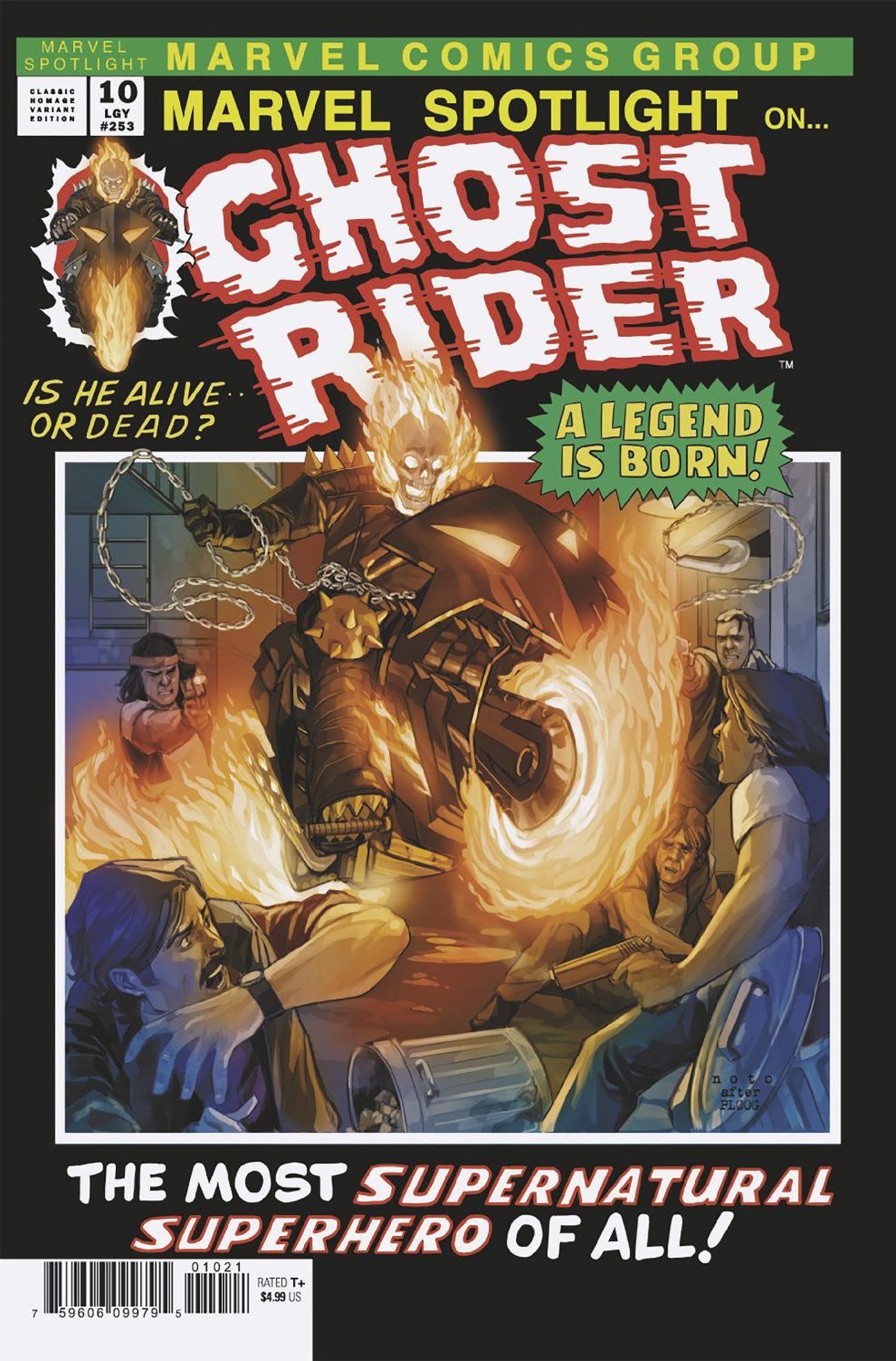 Ghost Rider #10 Noto Classic Homage Variant (2022)