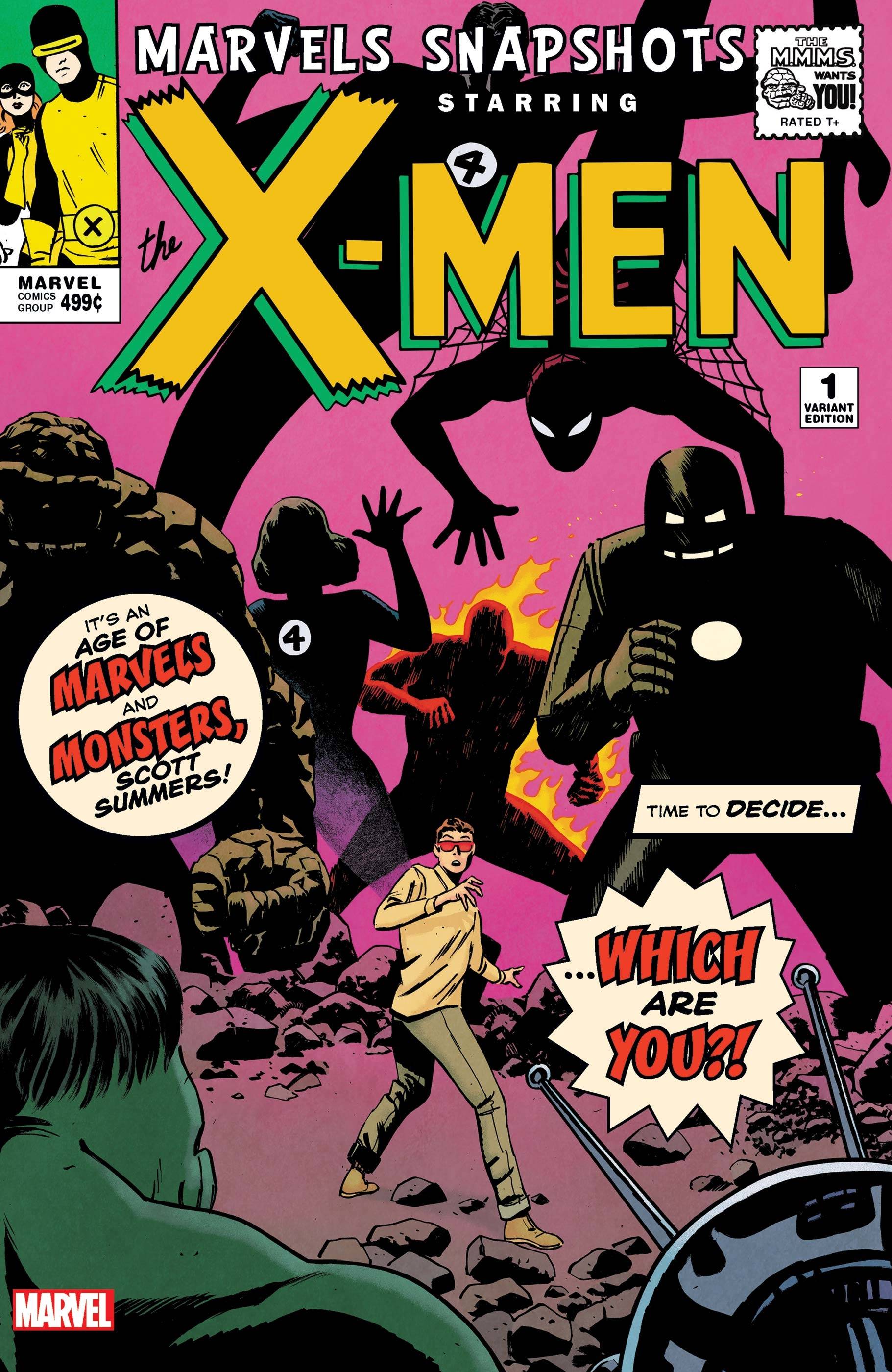 X-Men Marvels Snapshot #1 Reilly Variant