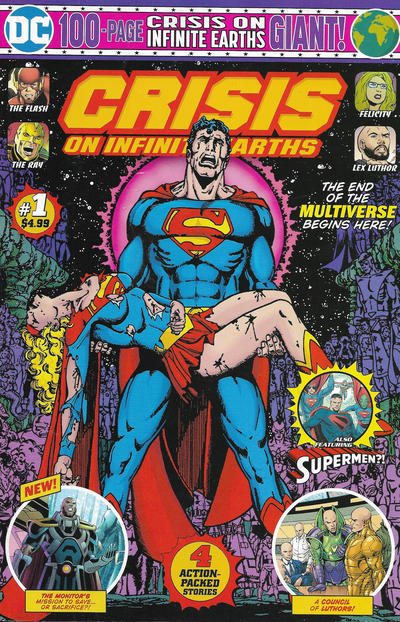 Crisis On Infinite Earths Giant #1 [Mass Market Edition]-Near Mint (9.2 - 9.8)