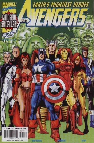 Avengers #25 [Direct Edition] - Fn- 5.5