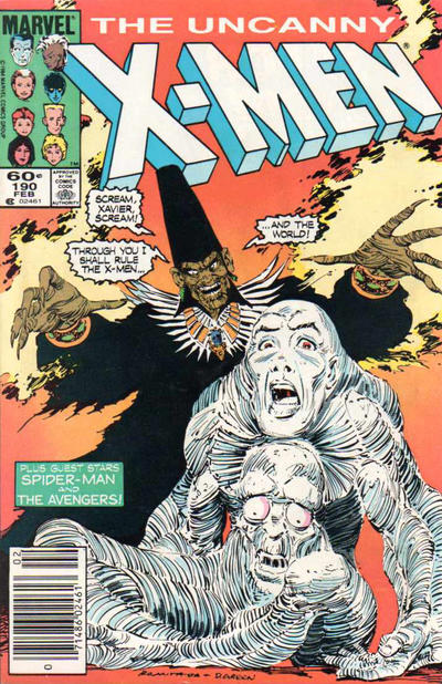The Uncanny X-Men #190 [Newsstand]-Fine